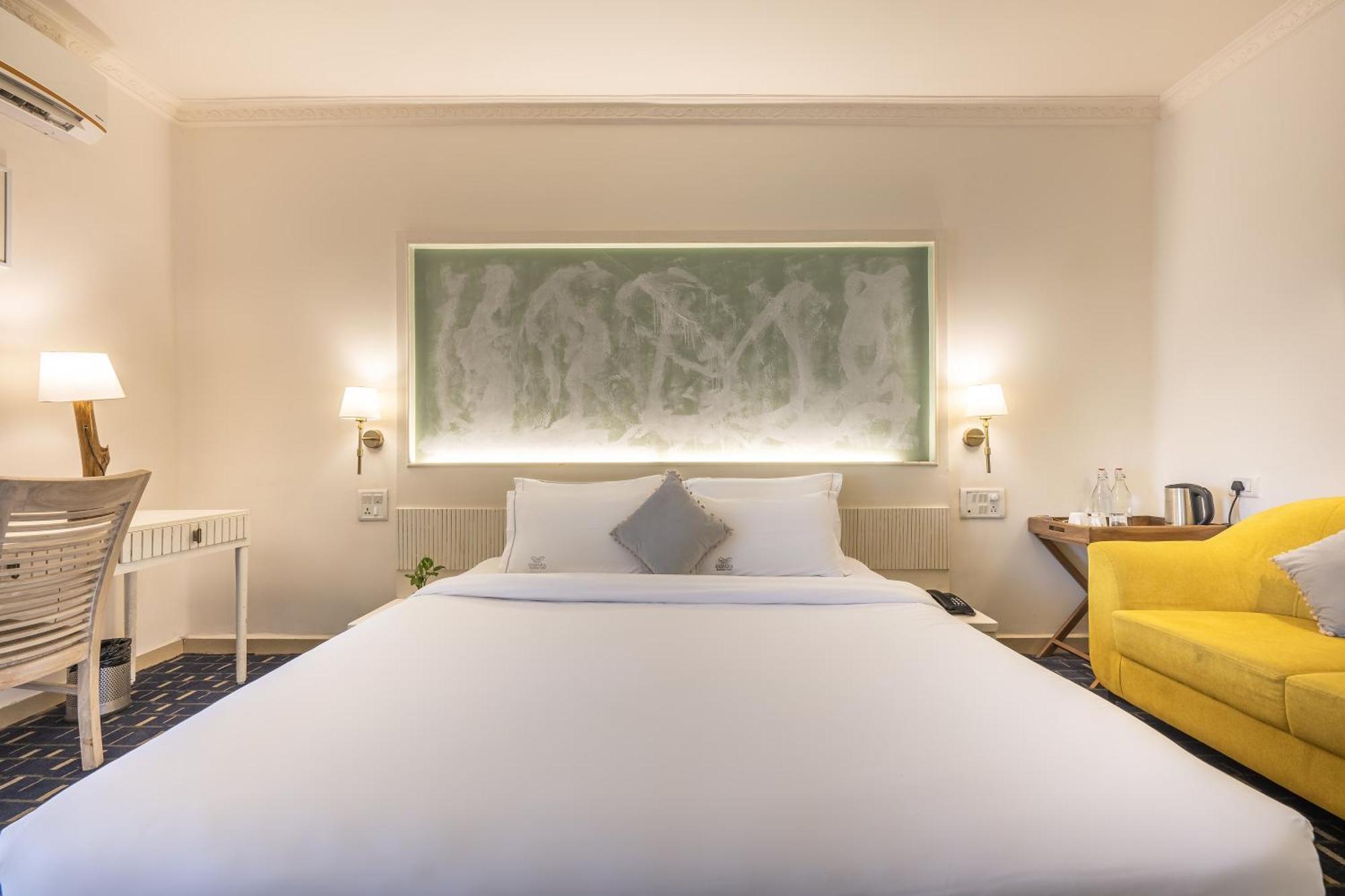 Echor Samara Morjim Goa Sea View Restro Hotel Exterior photo