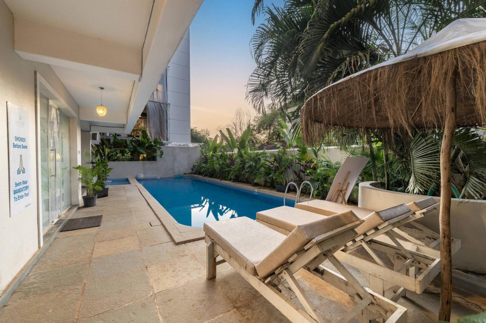Echor Samara Morjim Goa Sea View Restro Hotel Exterior photo